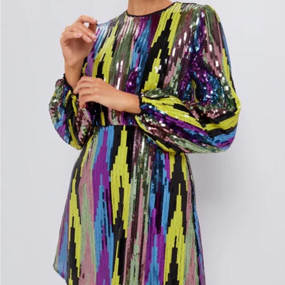 Pomander Place Multicolor Sequin Lola Dress